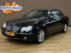 Mercedes-Benz CLK-klasse Cabrio 320 Elegance|Automaat|Climat, Auto's, Automaat, Achterwielaandrijving, Gebruikt, Zwart