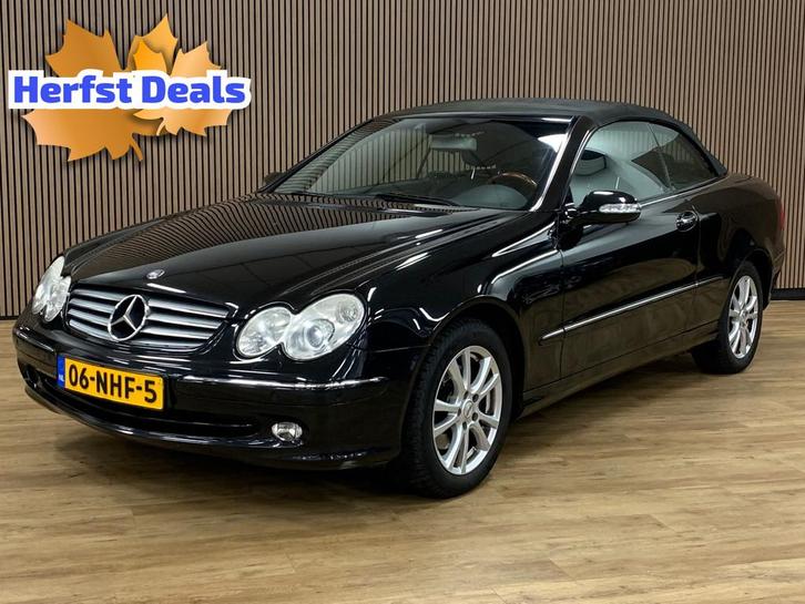 Mercedes-Benz CLK-klasse Cabrio 320 Elegance|Automaat|Climat, Auto's, Mercedes-Benz, Bedrijf, Te koop, CLK, ABS, Airbags, Airconditioning
