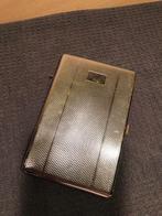 Vintage Sigarettenetui met Visgraatmotief, Ophalen of Verzenden