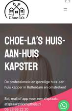 Choe-la'S thuiskapper Rotterdam, Diensten en Vakmensen, Kappers en Thuiskappers, Knippen, Komt aan huis
