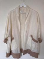 TERRE BLEUE Cremekleurig Mohair Vestje Maat 46, Verzenden, Zo goed als nieuw, Maat 46/48 (XL) of groter, Beige