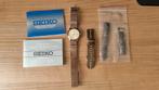 Seiko SRPF37J1 inclusief documentatie en bandjes, Seiko, Staal, Polshorloge, Ophalen of Verzenden