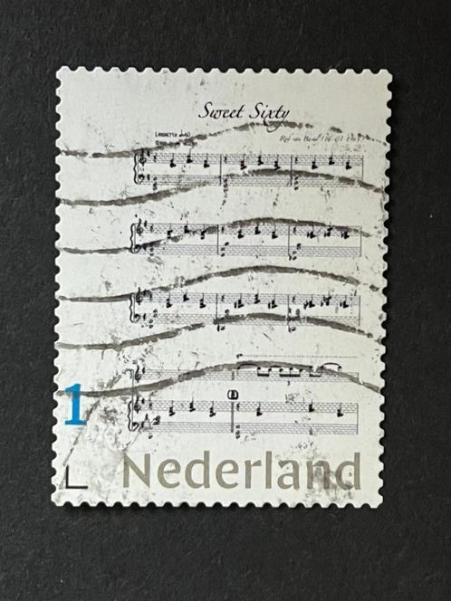 2859 Persoonlijke zegel - Muziekblad Sweet Sixty gestempeld, Postzegels en Munten, Postzegels | Nederland, Gestempeld, Na 1940