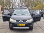 Mitsubishi Outlander €5250,-2.4 Instyle Automaat 7Pers 4X4, Auto's, Mitsubishi, Automaat, Zwart, 4 cilinders, 7 stoelen
