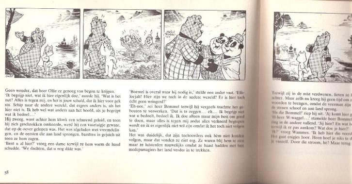 Oliver B Bommel/ MAARTEN TOONDER De andere wereld, Boeken, Stripboeken, Gelezen, Eén stripboek, Ophalen