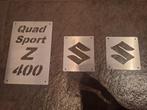 RVS Warning Tags Suzuki LTZ400 nieuw, Ophalen of Verzenden, Nieuw