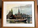 Schilderij van J.M. Schreijer, Ophalen of Verzenden