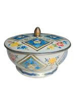 Vintage tinnen bonbonnière – Made in Belgium – ca 1960, Ophalen of Verzenden