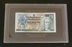 1 pond. Schotland. 1992  UNC. HARDCASE., Ophalen of Verzenden, Overige landen
