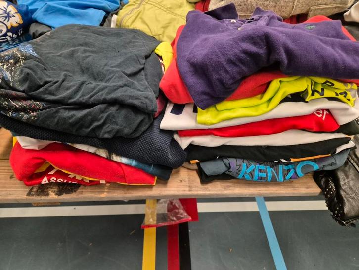 Partij Vintage Shirts Nike, Adidas - 25 Stuks, Kleding | Heren, Heren-kledingpakketten, Ophalen of Verzenden