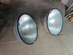2x Aluminium lampenkap met plaat, Ophalen, Gebruikt, Overige kleuren, 25 tot 50 cm