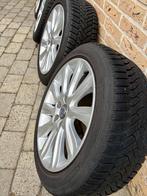 17 inch velgen Volvo V40 / V60 + Dunlop winterbanden, Ophalen, Gebruikt, Banden en Velgen, 17 inch