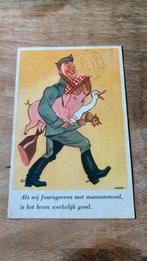 Oude ansichtkaart Guust Hens Mobilisatie serie 1940 militair, Verzamelen, Ansichtkaarten | Themakaarten, Gelopen, Overige thema's