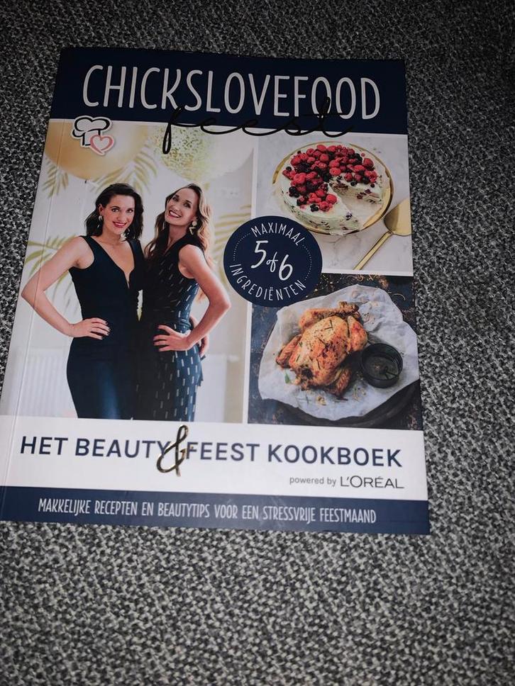 Chicksllovefood Kookboek, Boeken, Kookboeken, Zo goed als nieuw, Hoofdgerechten, Overige gebieden, Gezond koken, Ophalen of Verzenden