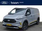 Ford Transit Custom 320 L2H1 2.0 TDCI 150pk Trail | Bijrijde, Auto's, Voorwielaandrijving, Gebruikt, Zwart, 4 cilinders
