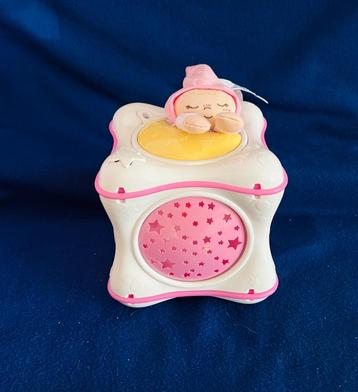 Roze Chicco Rainbow Cube Nachtlampje kleur/muziek/licht beschikbaar voor biedingen