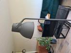 Ikea Hektar vloerlamp grijs, Huis en Inrichting, Lampen | Vloerlampen, Ophalen, Gebruikt, 150 tot 200 cm