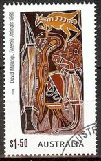 279 Australië 2025 Bark Painting Arnhem Land, Verzenden, Gestempeld
