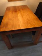Houten Eettafel 160x90, Huis en Inrichting, Tafels | Eettafels, Gebruikt, Landelijk, 150 tot 200 cm, Vier personen