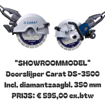 Doorslijper Carat type DS-3500 (230 volt) "SHOWROOMMODEL" beschikbaar voor biedingen