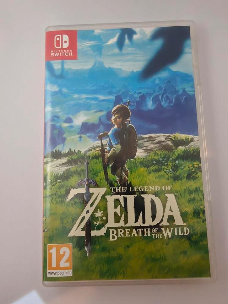 Zelda Breath of the Wild - Nintendo Switch, Spelcomputers en Games, Games | Nintendo Switch, Zo goed als nieuw, Avontuur en Actie