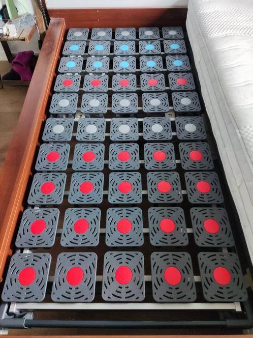 elektrische schotelbodem 90x200, Huis en Inrichting, Slaapkamer | Matrassen en Bedbodems, Gebruikt, Bedbodem, 90 cm, 200 cm, Eenpersoons