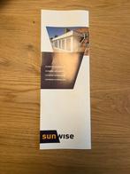 Sunwise sunscreen scherm met zuignappen, 100 tot 150 cm, Nieuw, Zonwerend, Ophalen of Verzenden