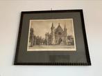 Ets - Den Haag Binnenhof, Antiek en Kunst, Ophalen of Verzenden