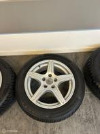 LICHTMETALEN VELGENSET MET NIEUWE WINTERBANDEN, Ophalen, Gebruikt, 16 inch, Banden en Velgen