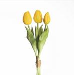 Real touch tulpen bundel geel, Ophalen of Verzenden, Nieuw, Binnen