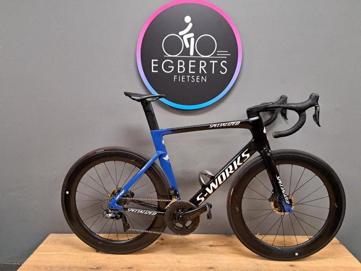 Specialized Sworks Venge Black/ Blue 58cm 2019, Fietsen en Brommers, Fietsen | Racefietsen, Gebruikt, Overige merken, 57 tot 61 cm