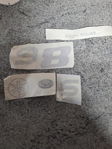 Set yamaha stickers buitenboordmotor  beschikbaar voor biedingen