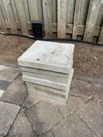 30x30 tegel grijs, 8 stuks, Tuin en Terras, Ophalen, Zo goed als nieuw