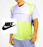 NIKE DRI FIT‍️🤸🏼‍♂️ sports top wit geel mt M NIEUW!!, Nike dri fit, Wit, Nieuw, Algemeen