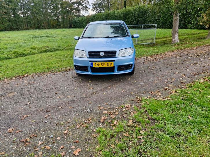 Fiat Punto 1.2 16V 3DR 2005 Blauw, Auto's, Fiat, Particulier, Punto, Airbags, Airconditioning, Alarm, Benzine, B, Hatchback, Handgeschakeld