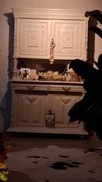 Antieke buffetkast, Ophalen, Gebruikt, Vrijstaande haard, Houthaard