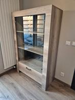 Buffetkast/vitrinekast, Huis en Inrichting, Kasten | Vitrinekasten, Ophalen, 100 tot 150 cm, Zo goed als nieuw, 150 tot 200 cm