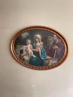 Schilderij "De Heilige Familie" - Hans Zatzka (reproductie), Antiek en Kunst, Antiek | Wandborden en Tegels, Ophalen