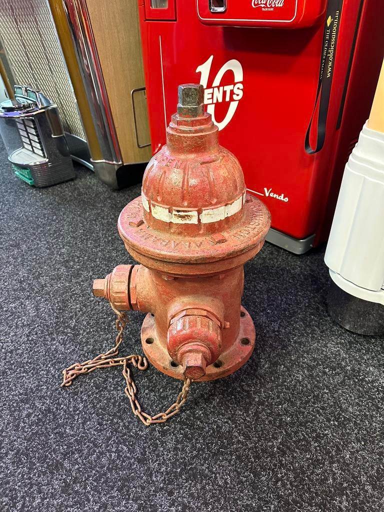 Originele Amerikaanse brandkraan - USA Fire Hydrant Alabama, Verzamelen, Ophalen, Gebruikt
