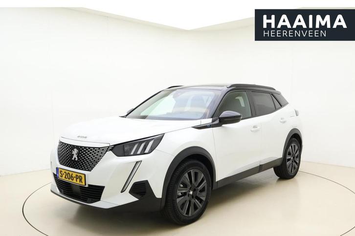 Peugeot e-2008 EV GT 50 kWh 136 Pk | Navigatie | Stoelverwar, Auto's, Peugeot, Bedrijf, Te koop, ABS, Achteruitrijcamera, Airbags