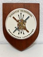 Wapenschild Directie Personeel KL, Verzamelen, Ophalen, Landmacht, Nederland, Embleem of Badge