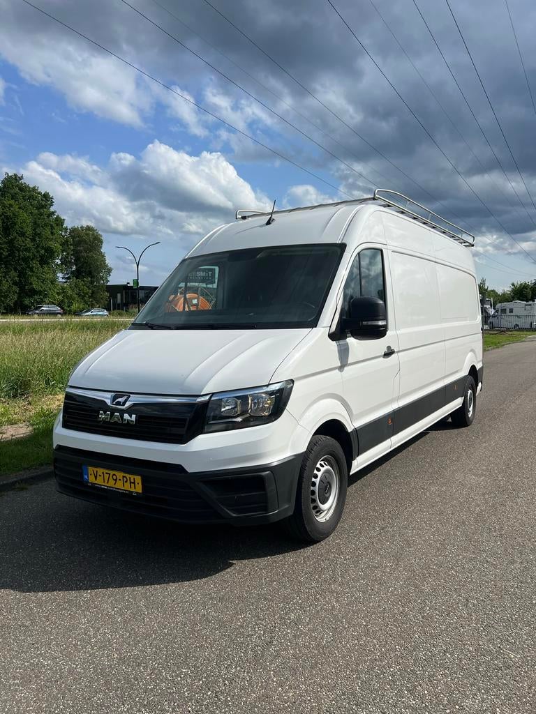 MAN TGE 35 2.0 TDI L4H3/L3H2 Apple Carplay Camera, Auto's, Bestelauto's, Voorwielaandrijving, Stof, 4 cilinders, MAN