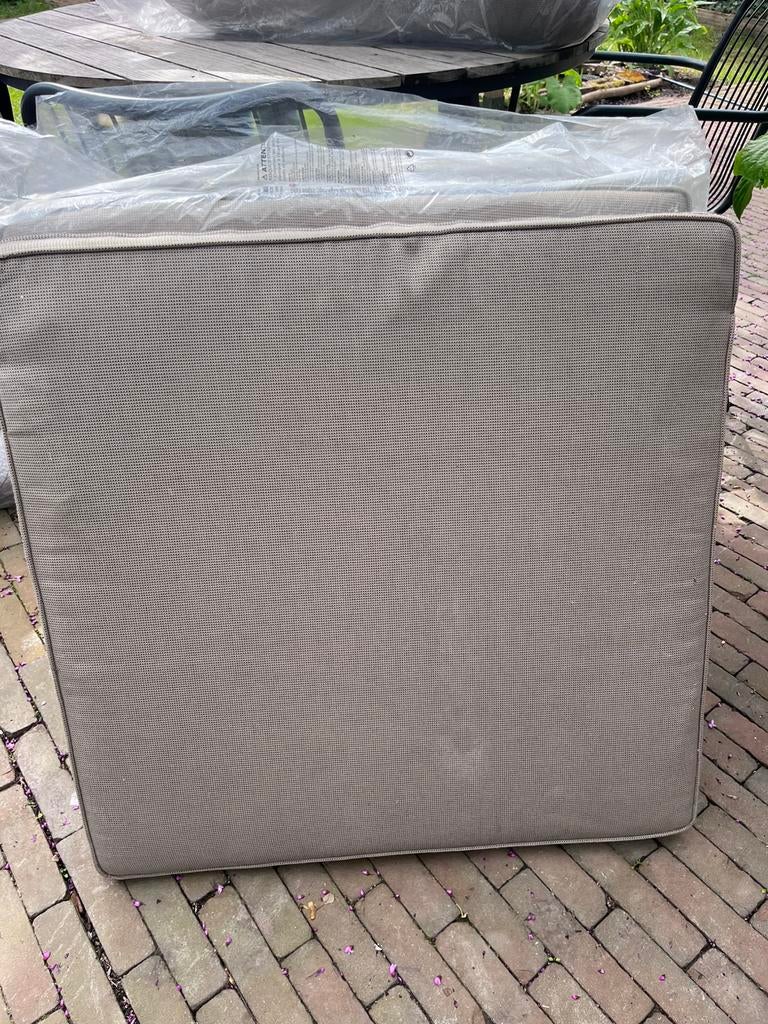 Tuinkussens palletbank, Tuin en Terras, Ophalen, Zo goed als nieuw