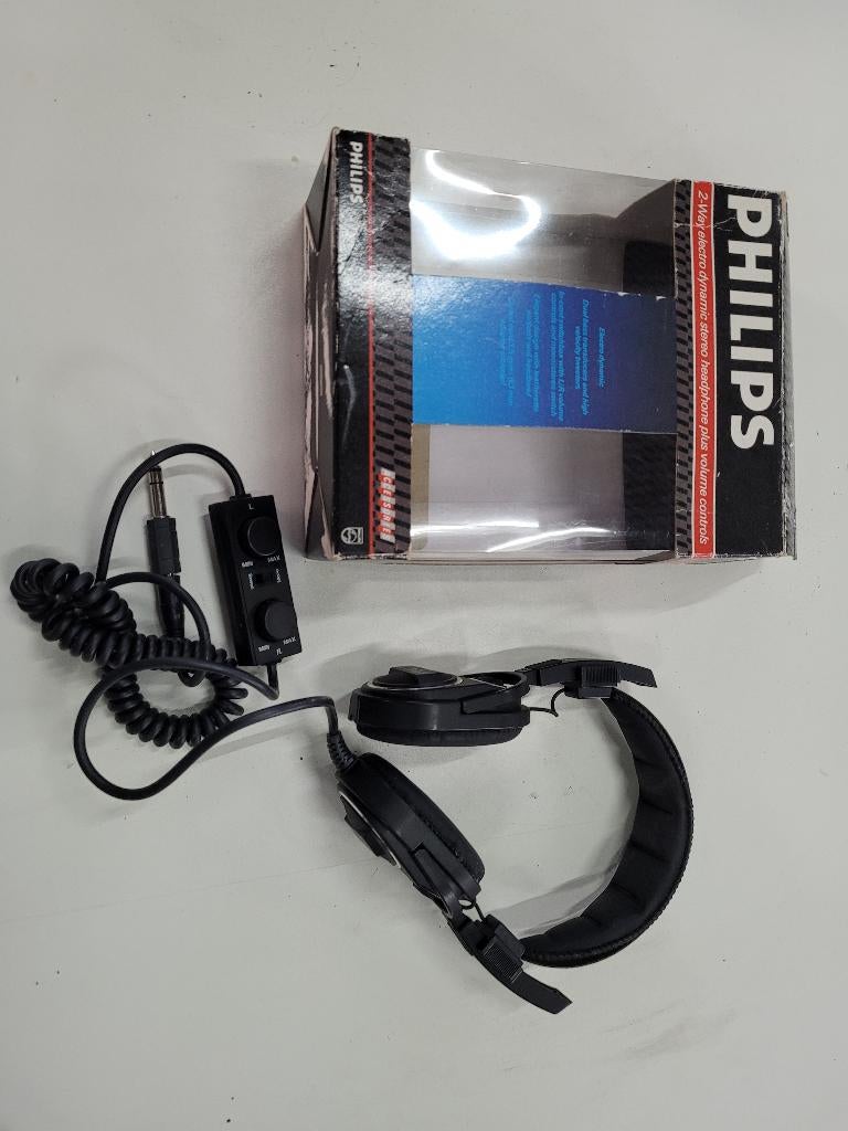 vintage koptelefoon philips sbc3161, Audio, Tv en Foto, Koptelefoons, Ophalen of Verzenden, Gebruikt, Overige merken