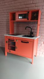 IKEA Speelkeuken - Oranje met Zwarte Details, Kinderen en Baby's, Speelgoed | Speelkeukens, Ophalen, Gebruikt, Hout, Speelkeuken