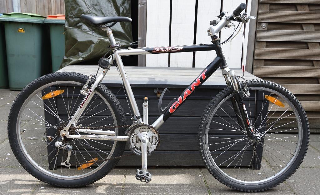 Giant Mountainbike 26 inch 21 speed ZEER GOEDE BANDEN!!, Fietsen en Brommers, Fietsen | Mountainbikes en ATB, Ophalen, Gebruikt