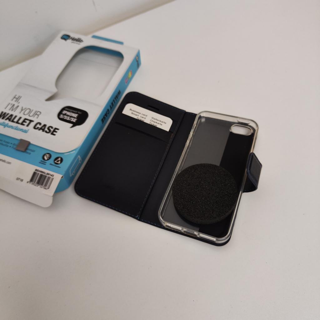 BeHello iPhone SE Hoesje - Gel Wallet Case - Blauw, Telecommunicatie, Mobiele telefoons | Hoesjes en Frontjes | Apple iPhone, Apple Distribution International