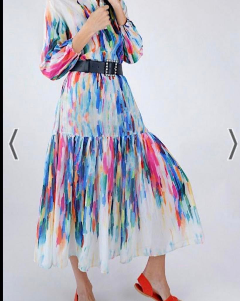 Prachtige jurk van Oekraïense designer - Nieuw! Maat M, Maat 38/40 (M), Overige kleuren, Nieuw, Ophalen of Verzenden