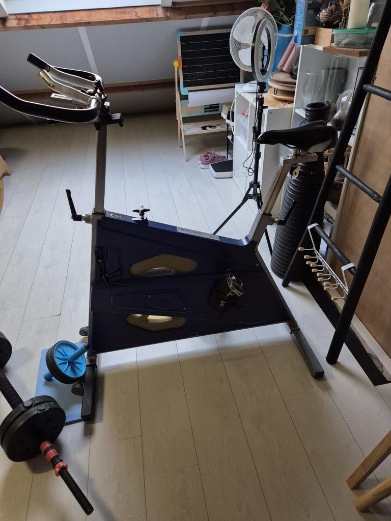 Body Bike Professionele Spinningfiets, Sport en Fitness, Ophalen, Gebruikt, Spinningfiets, Metaal