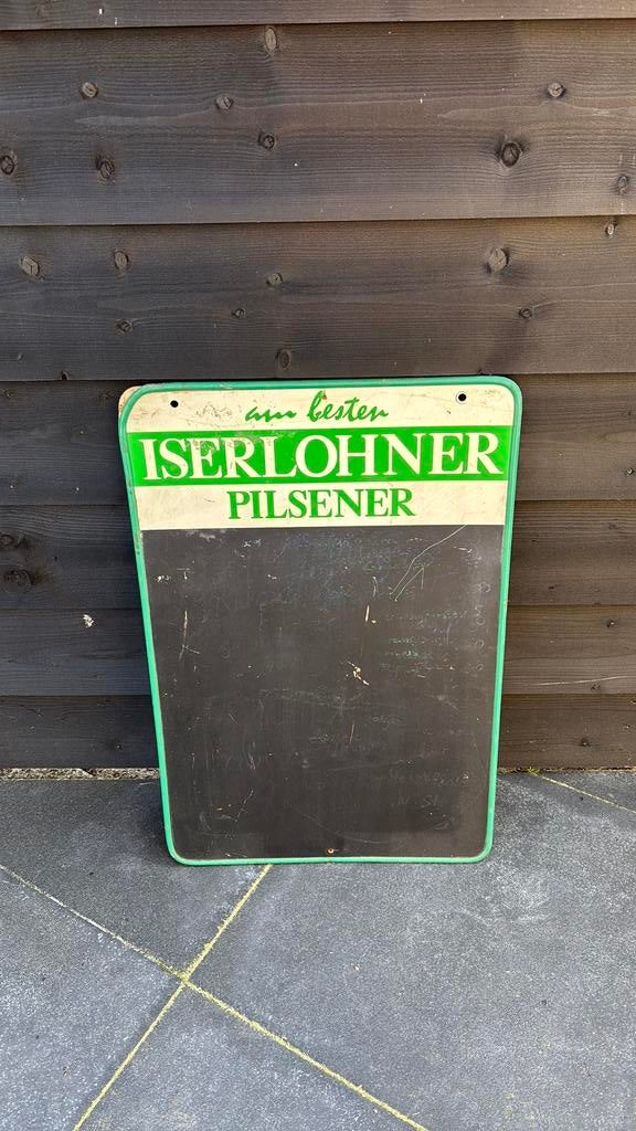 Krijtbord, Ophalen of Verzenden, Gebruikt, Reclamebord